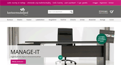 Desktop Screenshot of kantoormeubelland.nl